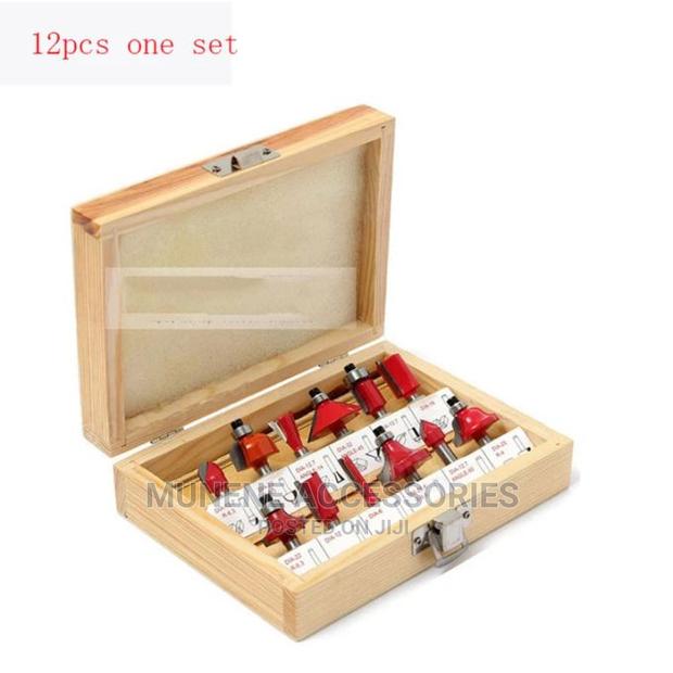 12pc Router Bit Set Wood Working MILLING CUTTERS MDF STYLING