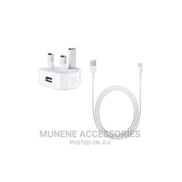 Apple 5W Charger for iPhone 5 6 7 8 9 + BLUETOOTH EARPHONE - thumbnail 2