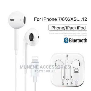 Apple 5W Charger for iPhone 5 6 7 8 9 + BLUETOOTH EARPHONE