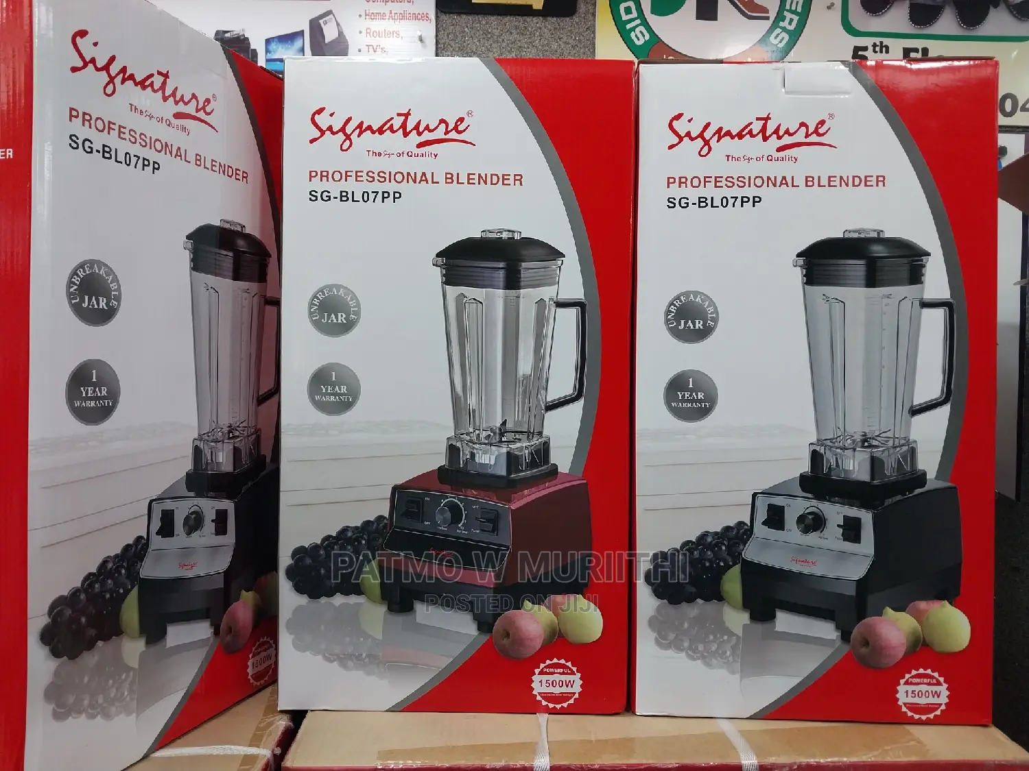 Blender-Blender Signature Commercial Blender 1500w 2.0L