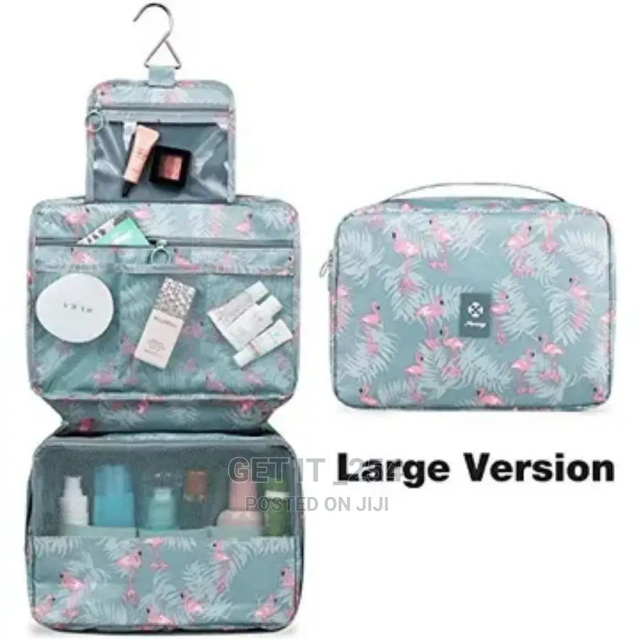 Foldable Travel Waterproof Make Up/Toiletries Bag