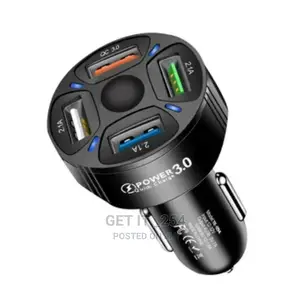 Universal USB 4slot Phone Car Charger