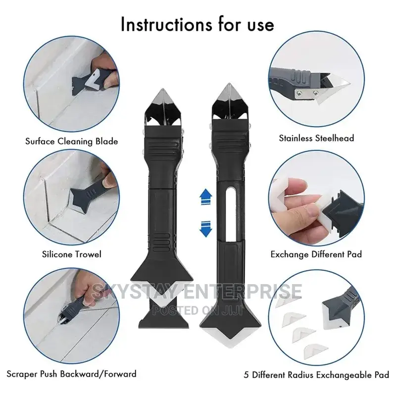 Silicone Caulk Seal Scraper Tool
