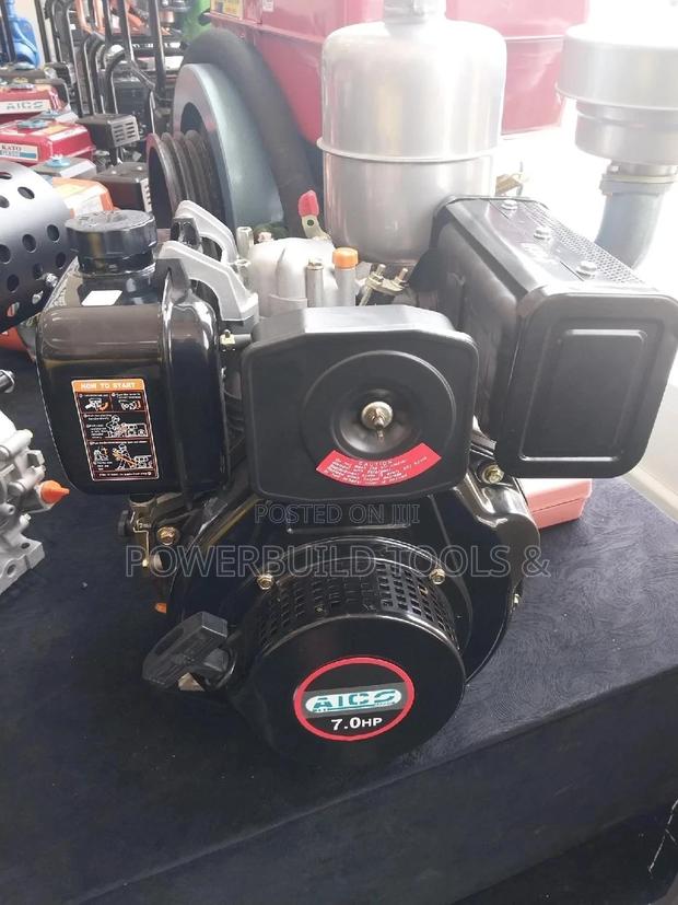 7HP Diesel Aircooled Engine.
