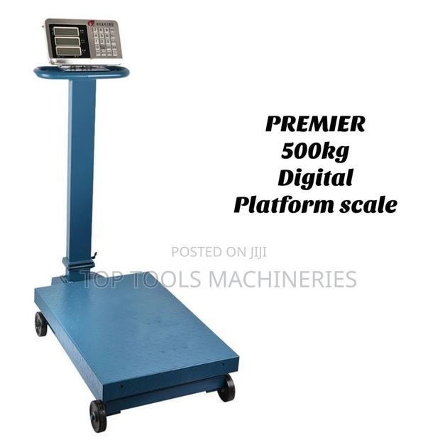 Premier 500kgs Digital Platform Scale - main view