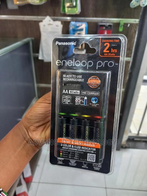 Eneloop Pro Pre-charged AA Rechargeable Batteries - main view