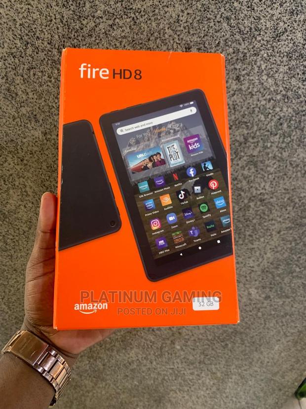 New Amazon Fire HD 8 (12 gen) 32 GB Black - main view