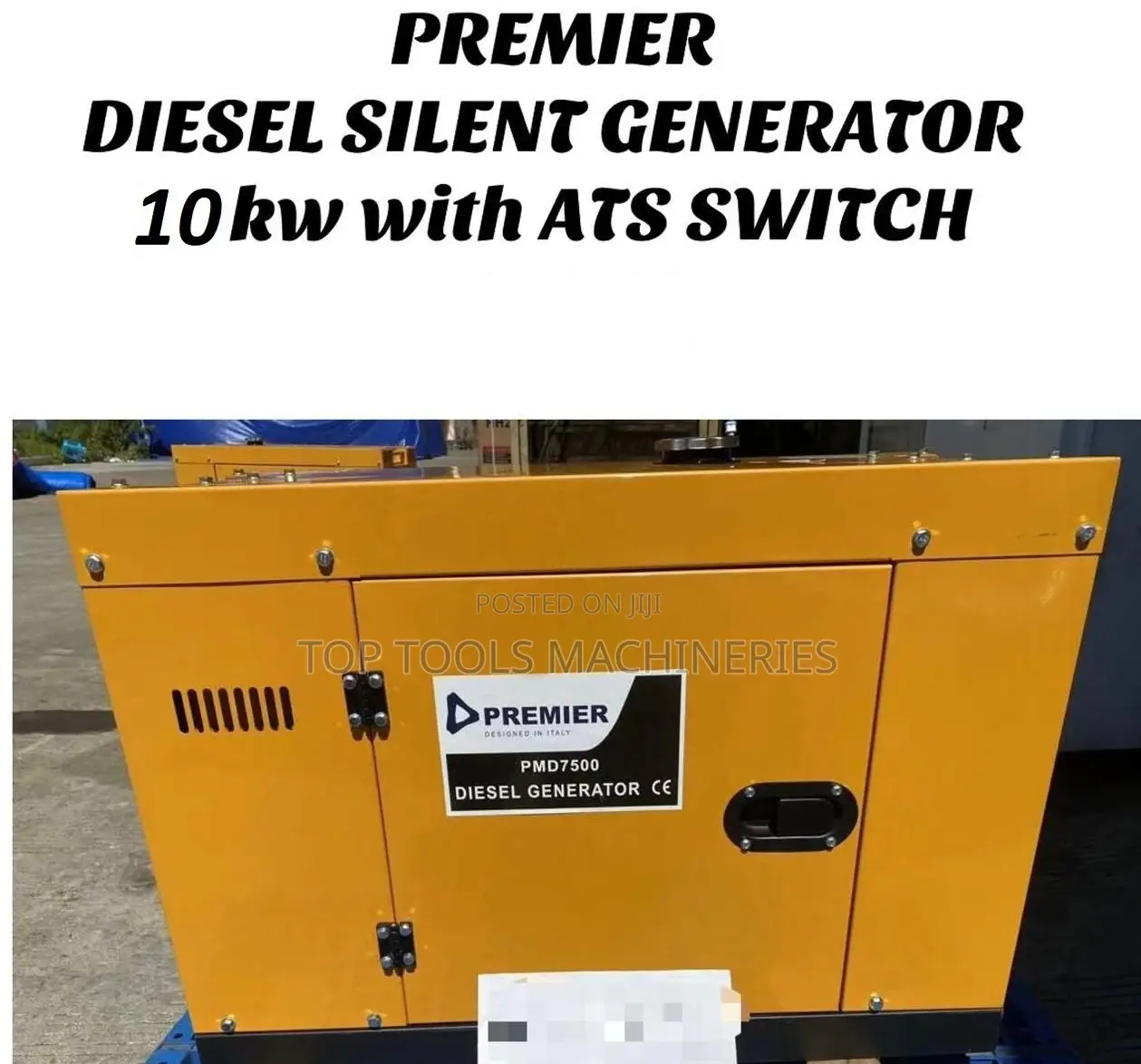 Premier 10kva Silent Generator With Ats