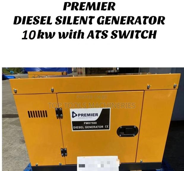 Premier 10kva Silent Generator With Ats - main view