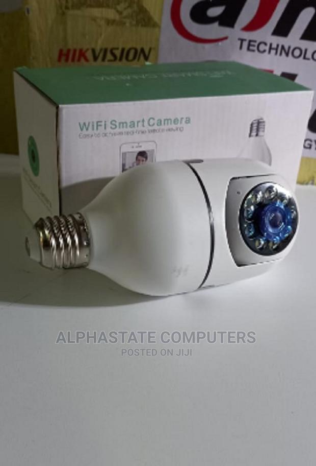 Bulb Wifi PTZ Cctv With Motion Sensor