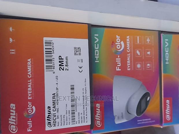 Dahua Full Time Colour Eyeball Camera - main view