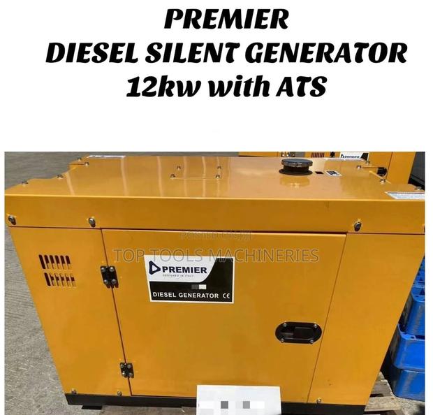 Premier 12kva Silent DIESEL Generator WITH ATS