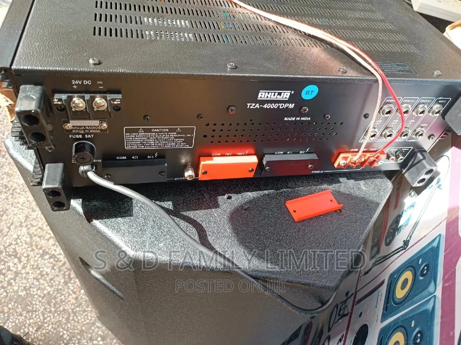 Ahuja TZA-4000DPM Zone Amplifier