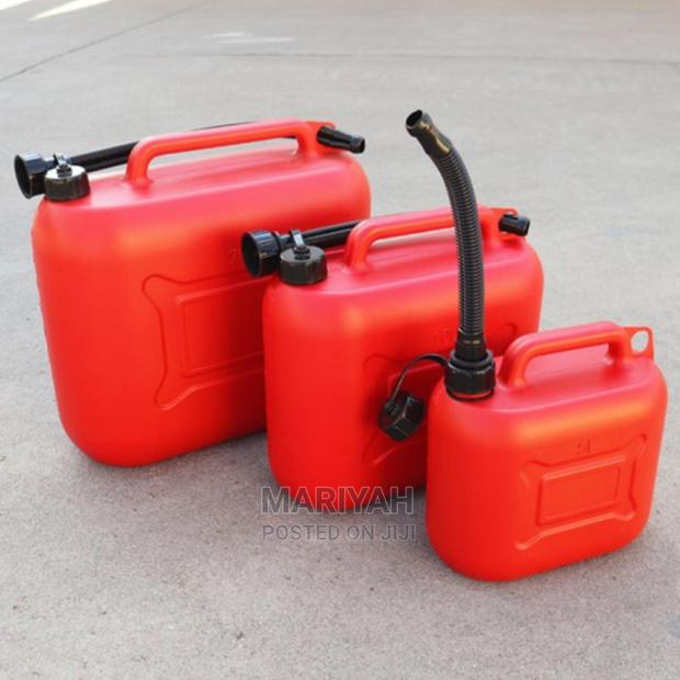 Fuel Petrol Jerry Can Plastic - main view