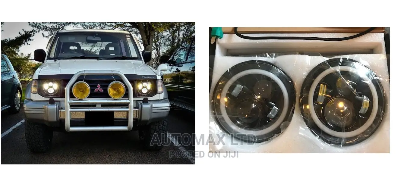 Mitsubishi Pajero / Shogun Nh-Nj-Nk/ Round LED Headlights