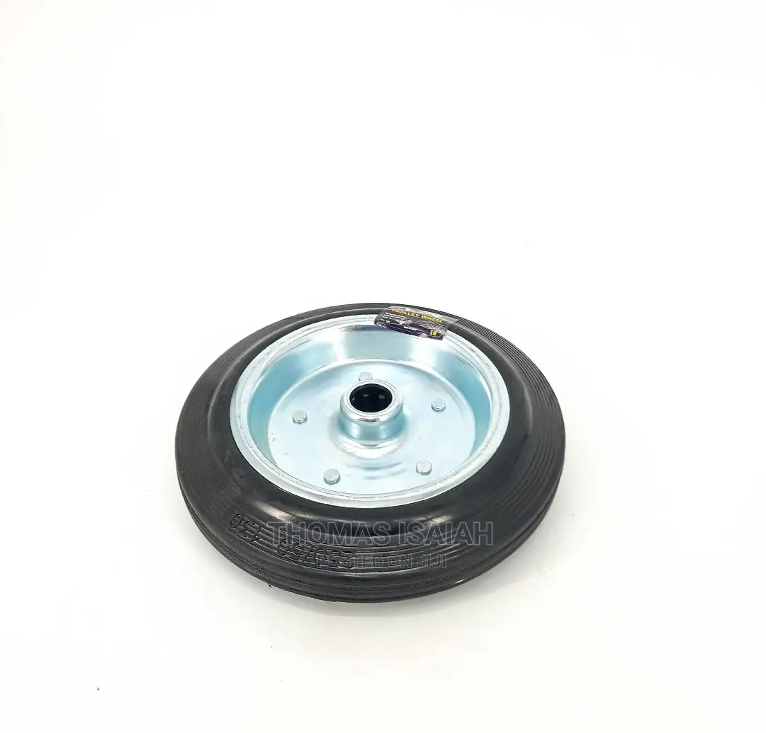 10 Inch 250mm Solid Rubber Wheelbarrow Trolley Wheel