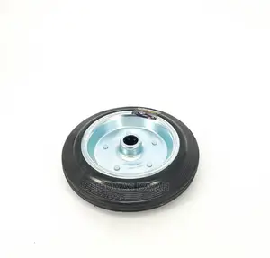10 Inch 250mm Solid Rubber Wheelbarrow Trolley Wheel