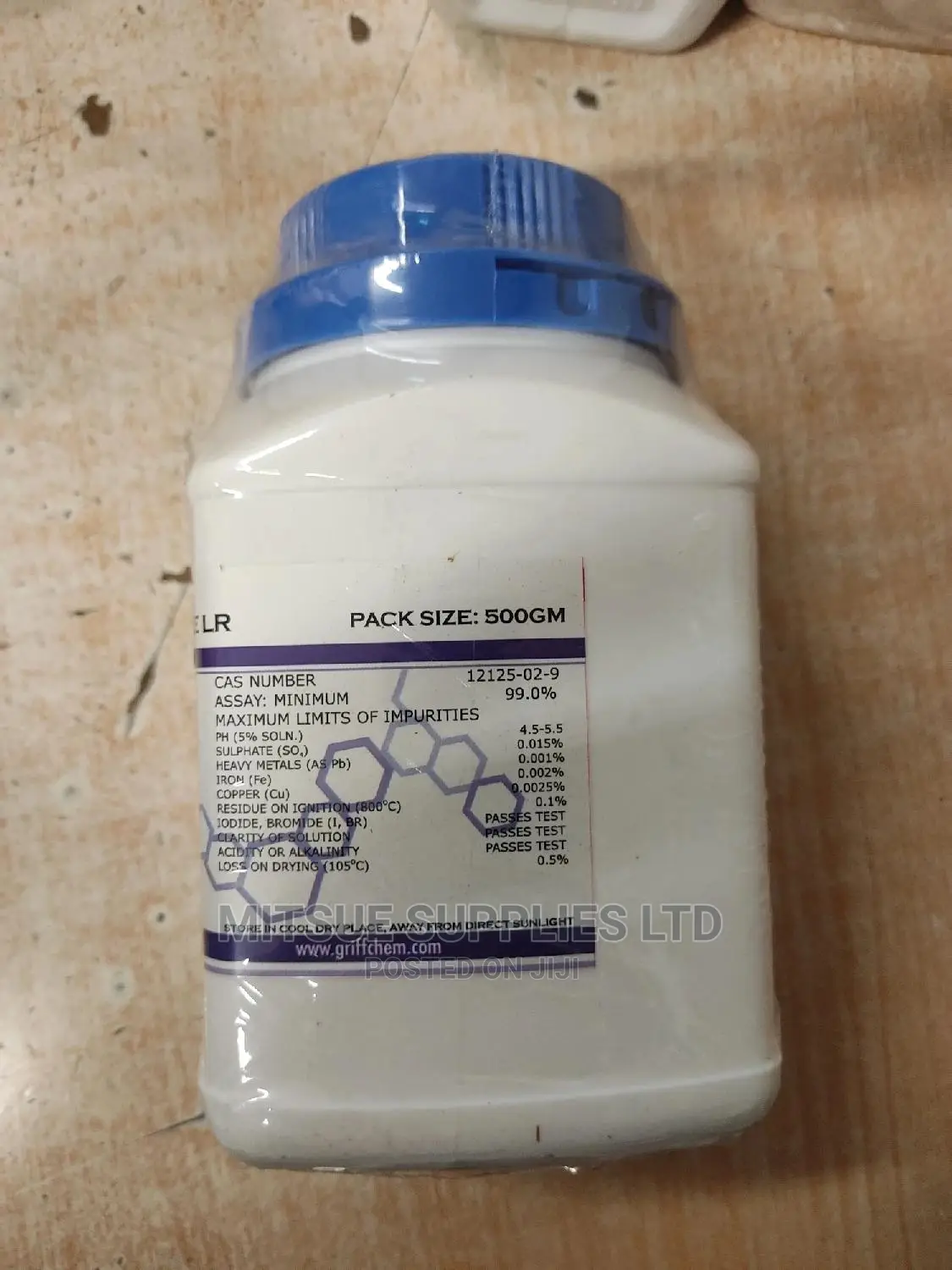 Ammonium Chloride Purified 500G