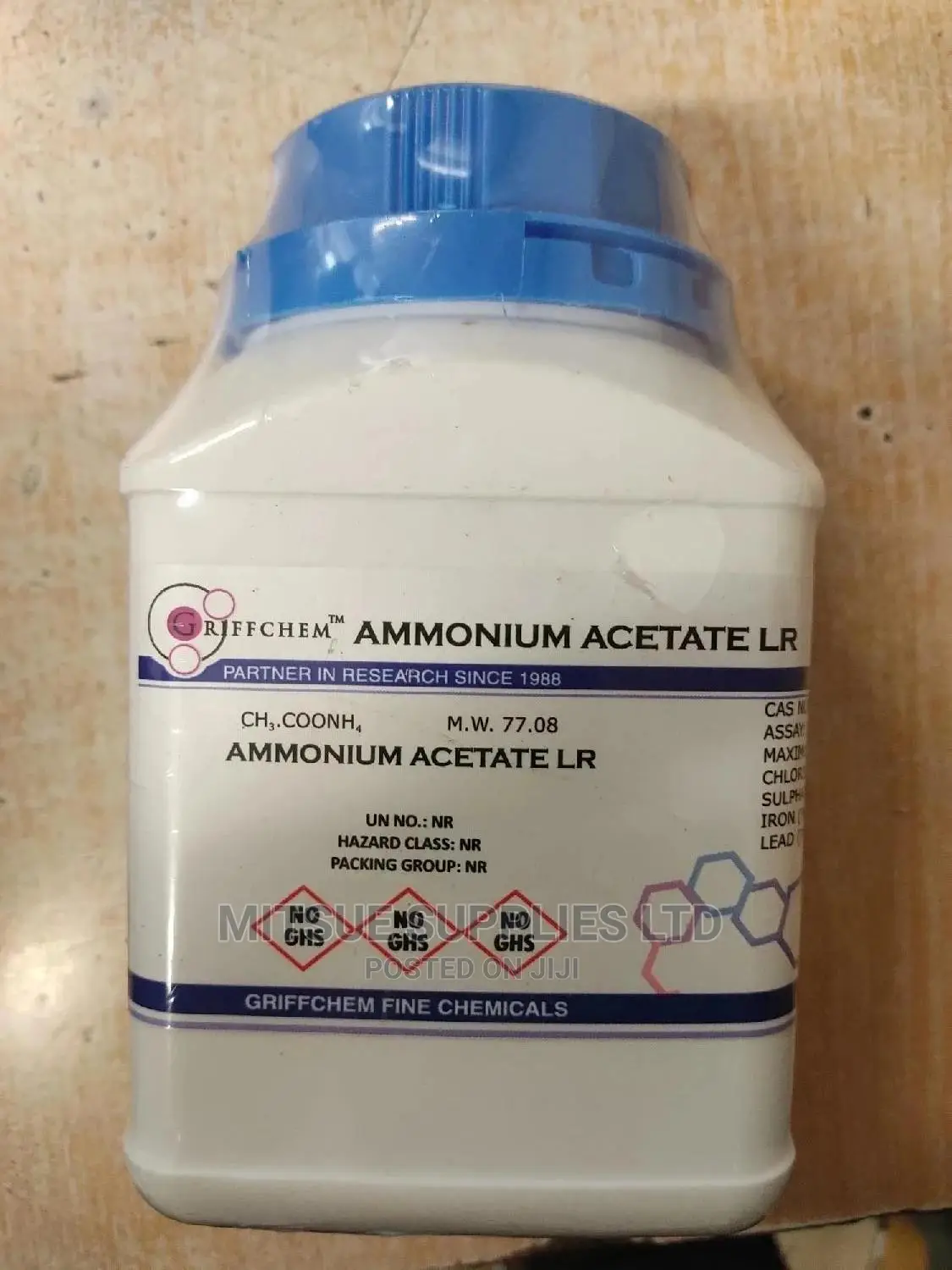 Ammonium Acetate LR 500G