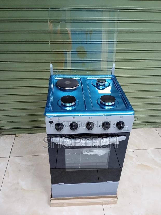 *Eurochef 3+1 Standing Cooker With Electric Oven - main view