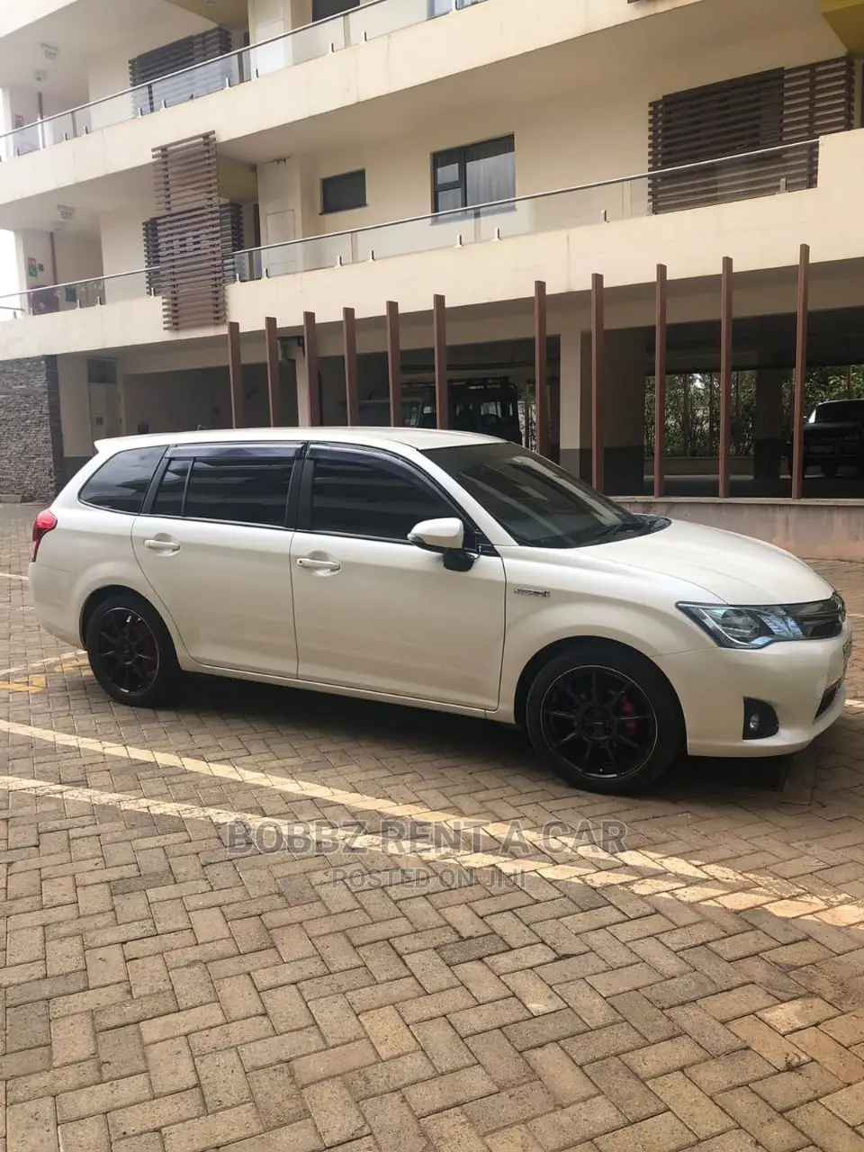 Cleanest Toyota Fielder Available For Car Hire/Car Rental