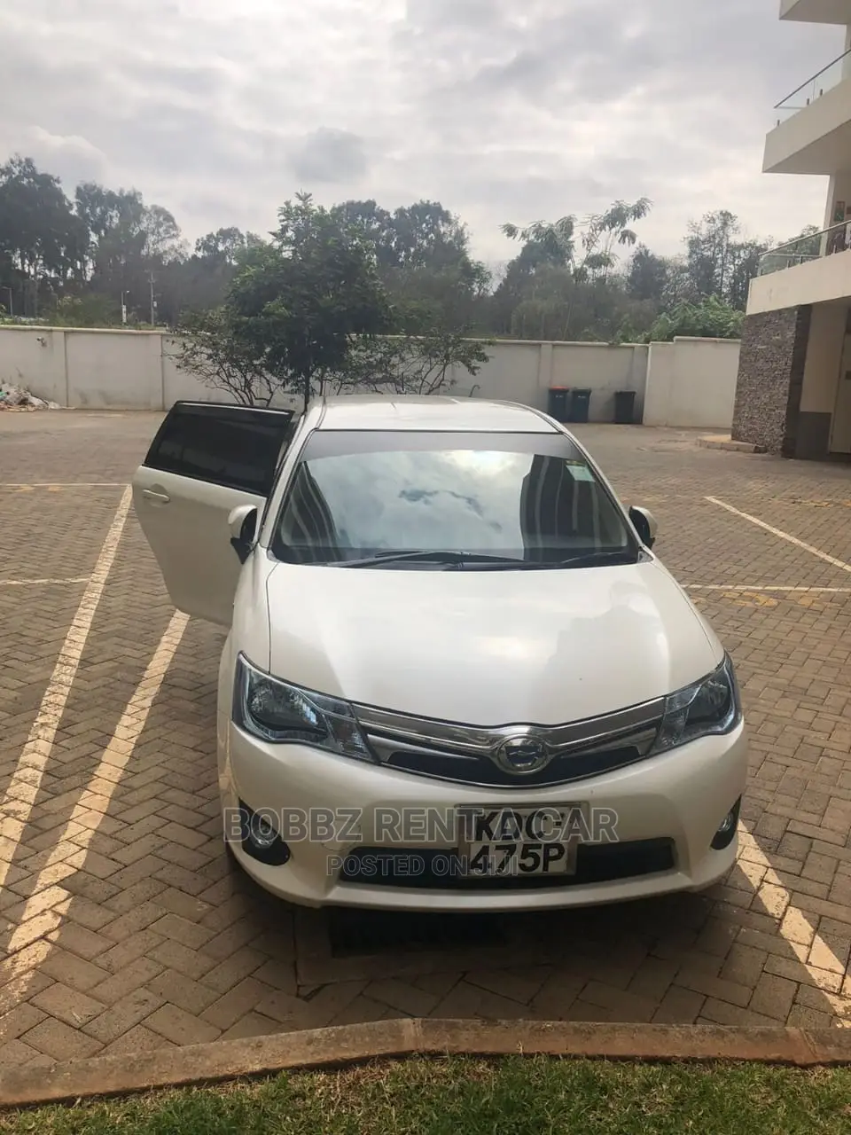 Cleanest Toyota Fielder Available For Car Hire/Car Rental