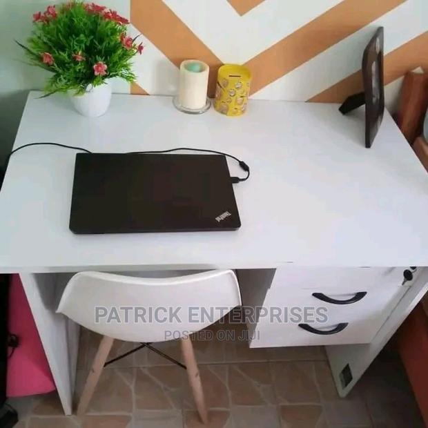 0.9 Mtrs Office Desk Plus Bistrol Eames Chairs - thumbnail 2