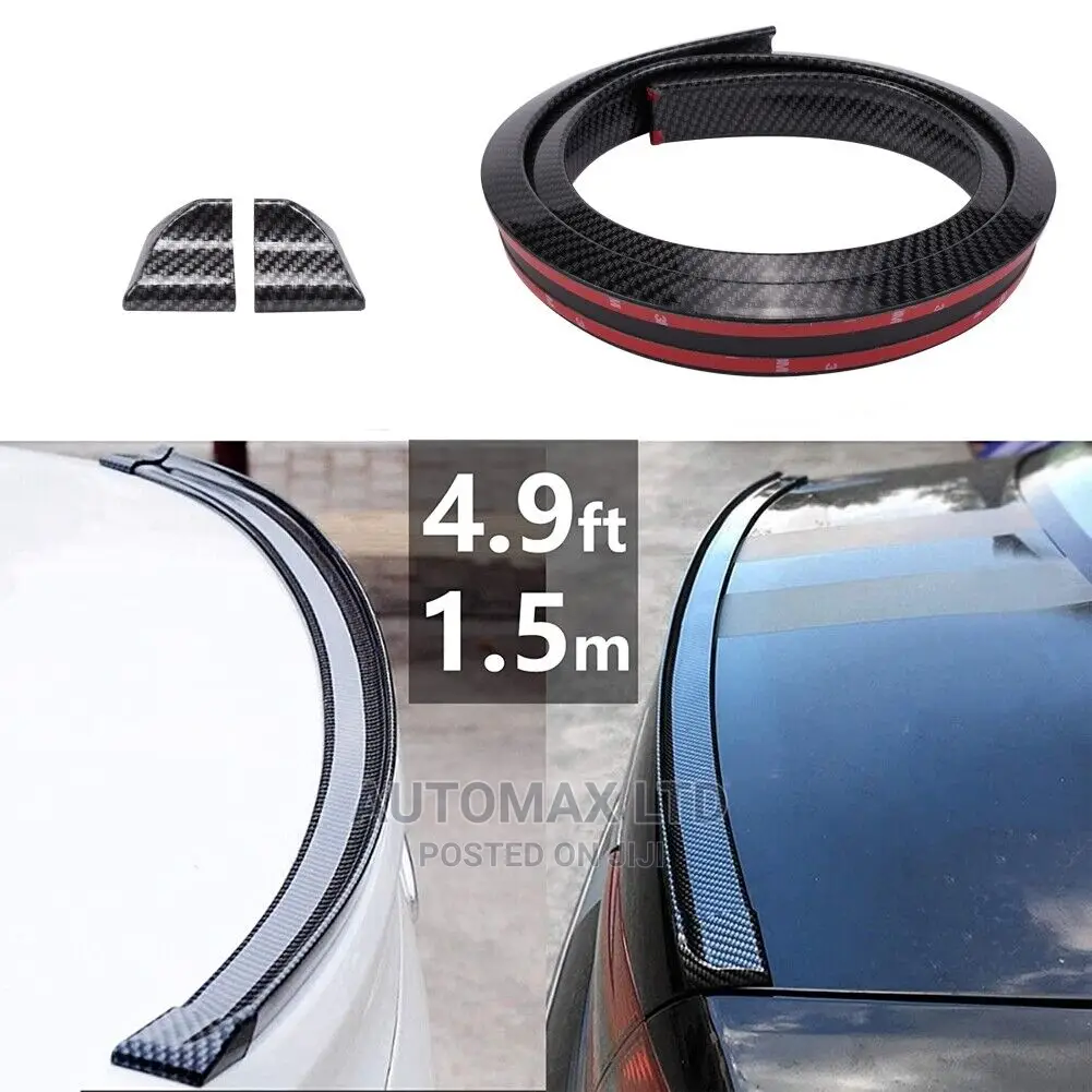 Rubber Lip Boot Tail Spoiler. For Toyota,Subaru,Mazda,Suzuki