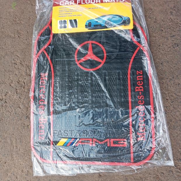 Mercedes Benz Red Branded Mats