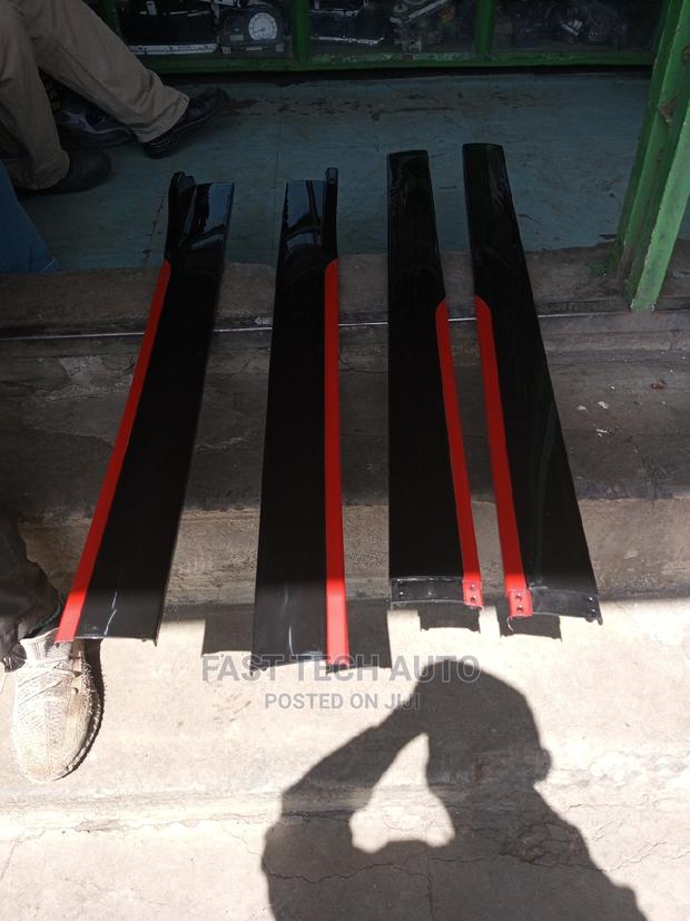 Red Side Skirts - main view