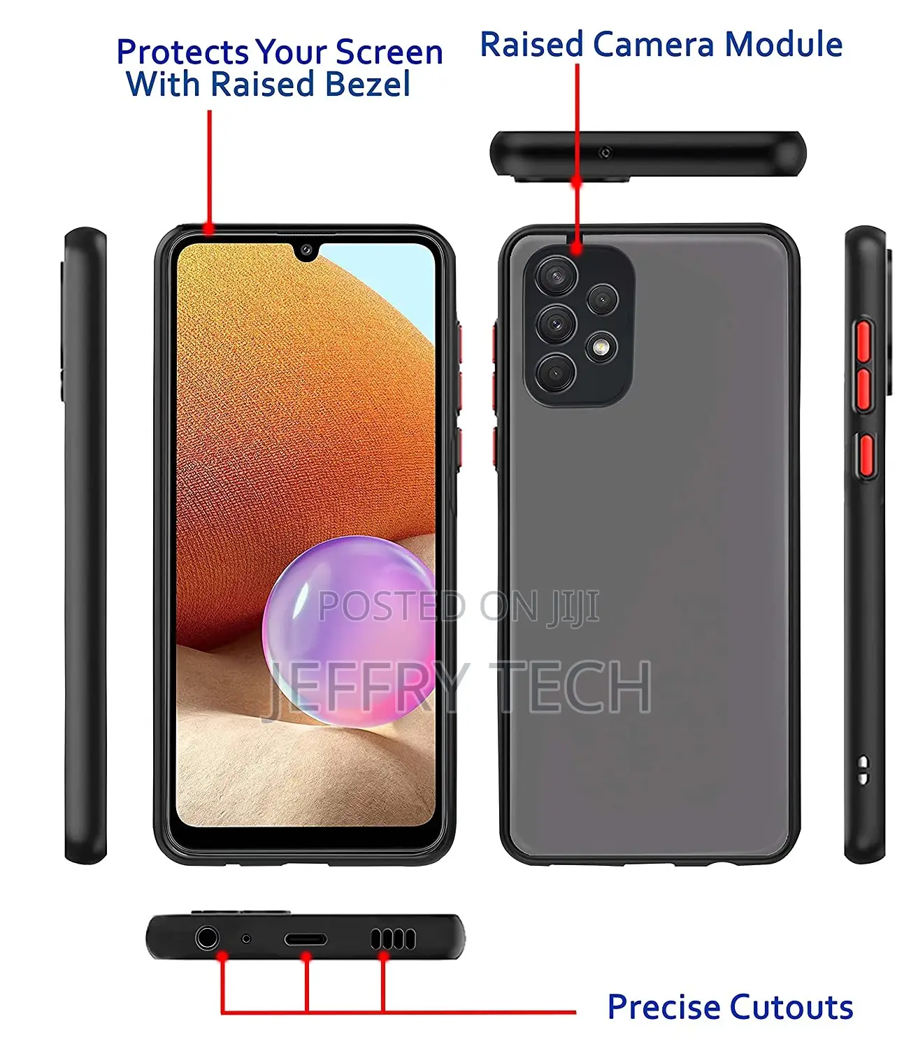 Samsung Galaxy A52/ A52s 5G Smoke Cover Protective Shockpro