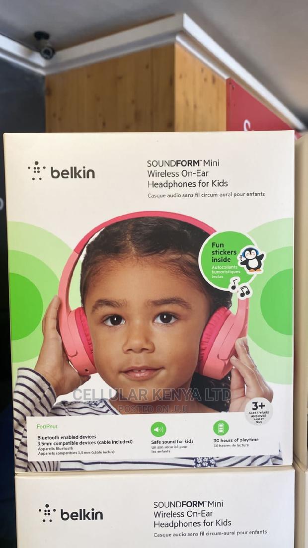 Belkin Sound Form Mini Wireless on-Ear Headphones for Kids