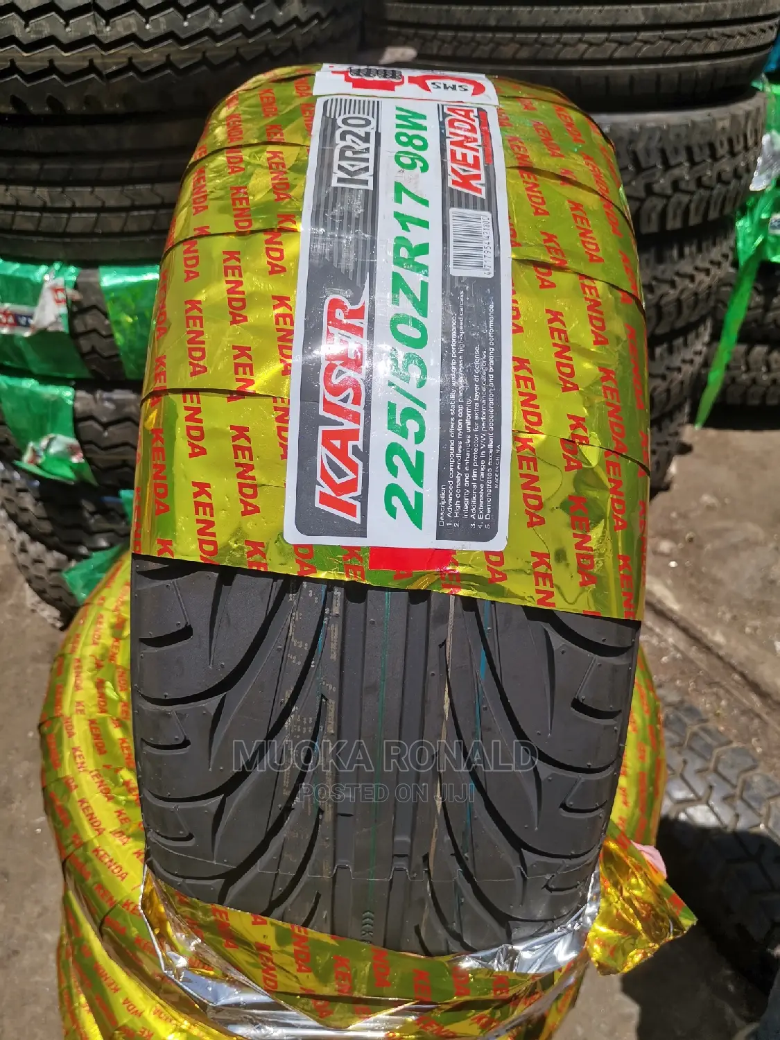 225/50r17 Kenda Tyre (Kaiser