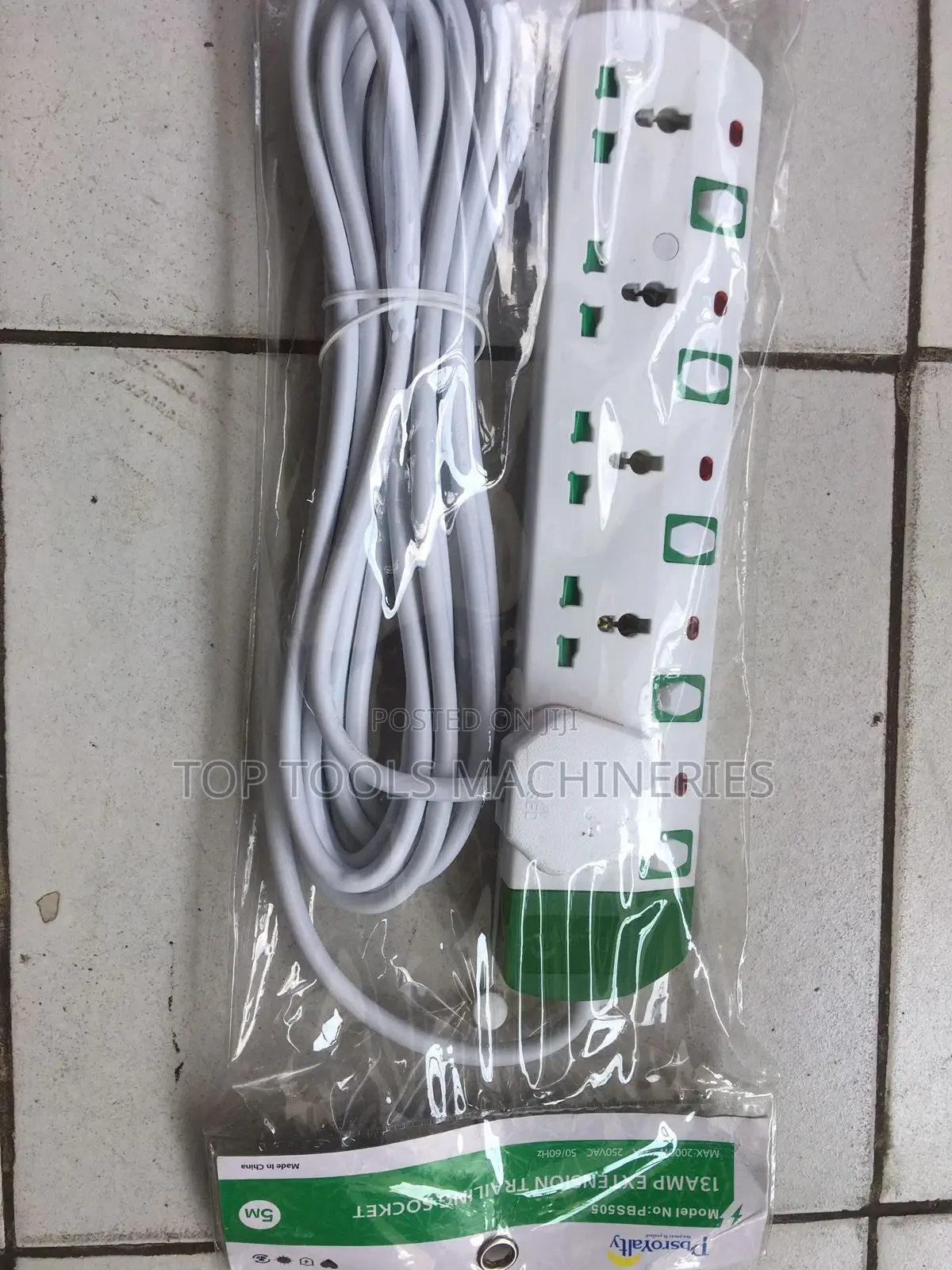 13amp 5M Extension Socket