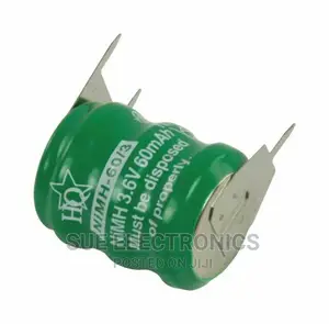 3.6v 60mah Ni-Cd Battery