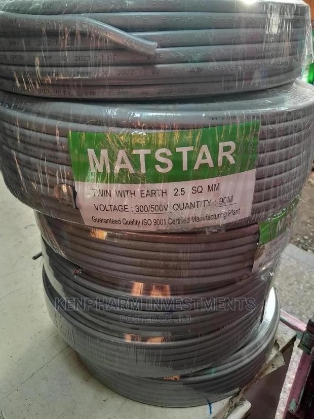 2.5mm Twin With Earth Matstar Electrical Cable - thumbnail 2