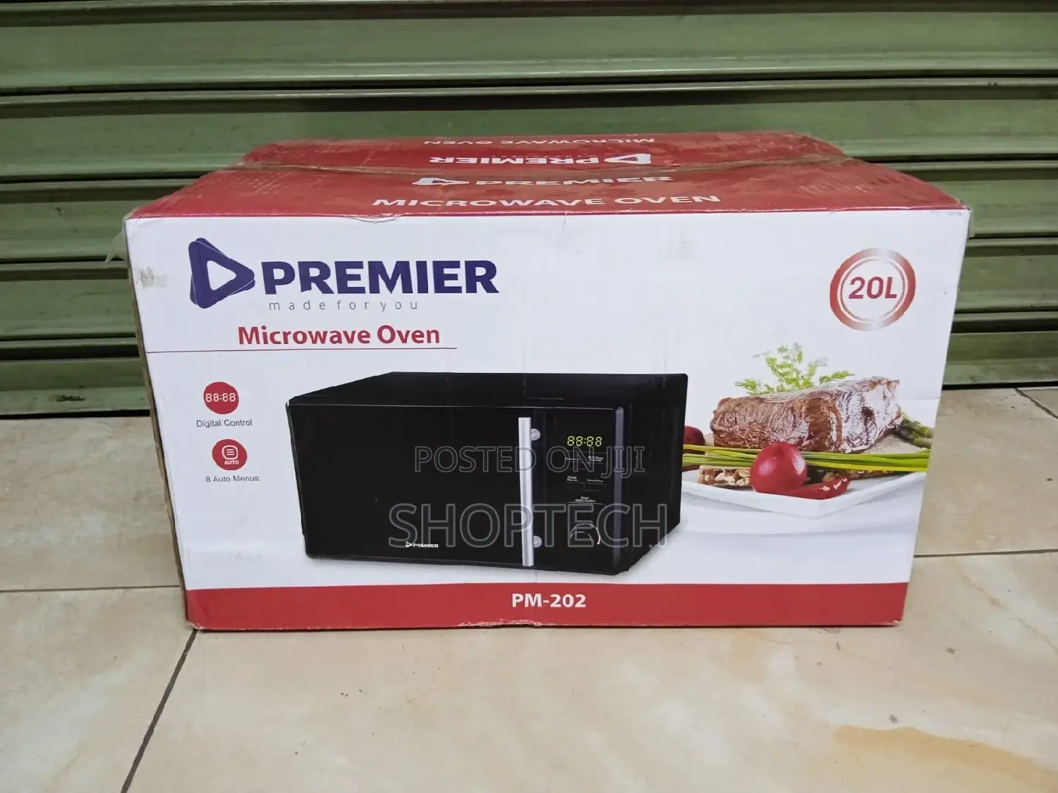 *Premier Digital Microwave Black