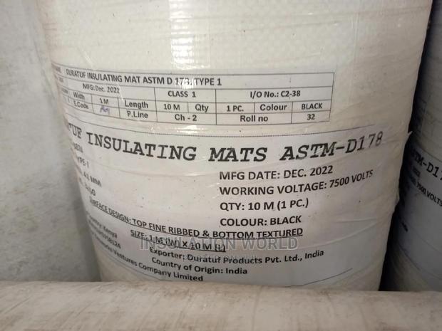 High Voltage Electrical Rubber Mat - thumbnail 2