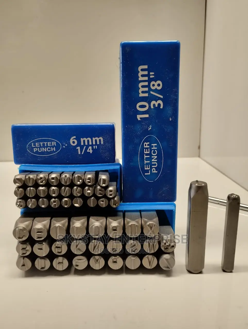Letter And Number Punch Set 10mm