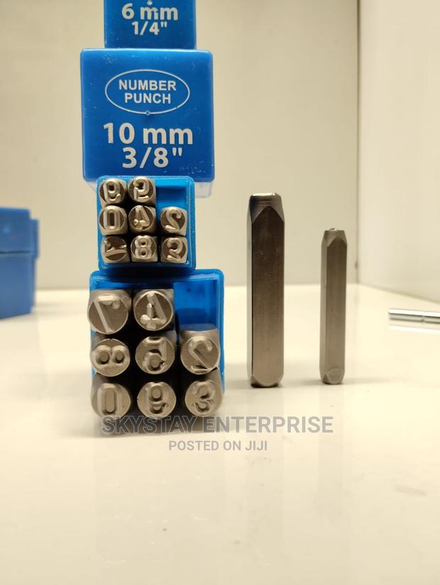 Letter And Number Punch Set 10mm - thumbnail 4