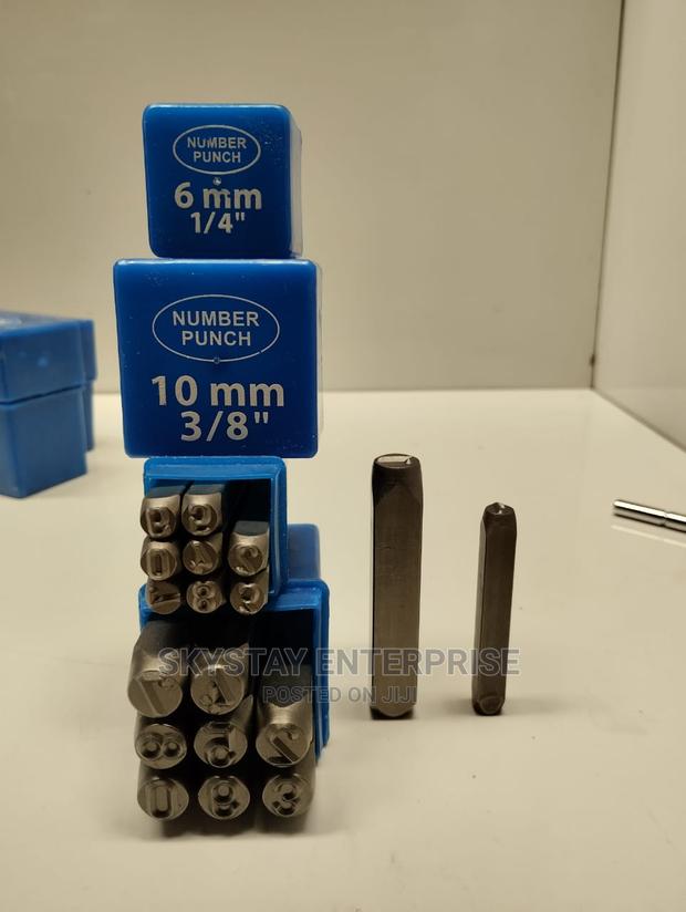 Letter And Number Punch Set 10mm - thumbnail 5