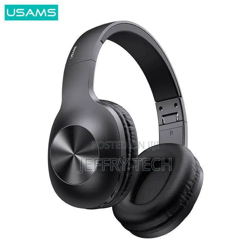 USAMS YX05 Over the Ear on Ear Wireless Wired Bluetooth Po