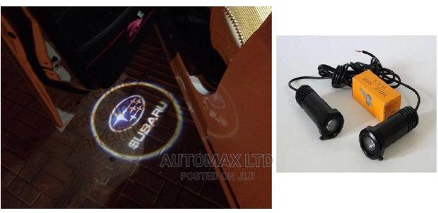 Subaru Foresta. Ghost Door Led Lights - main view