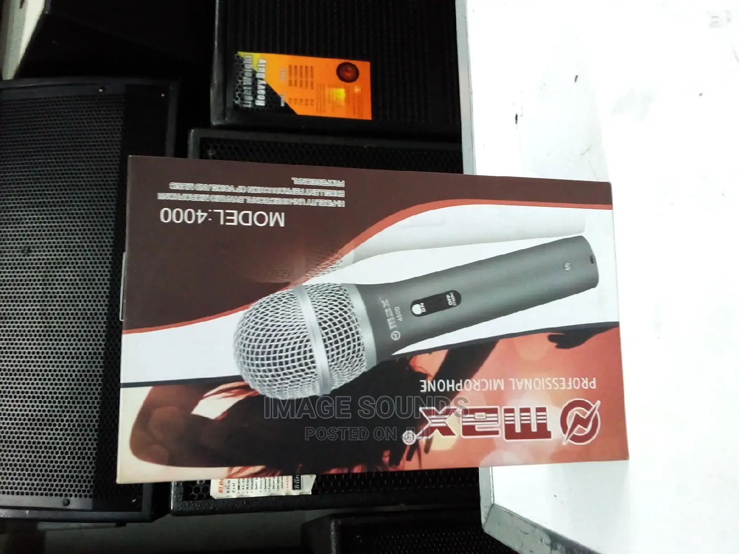 Corded Microphone Max Dynamic 4000