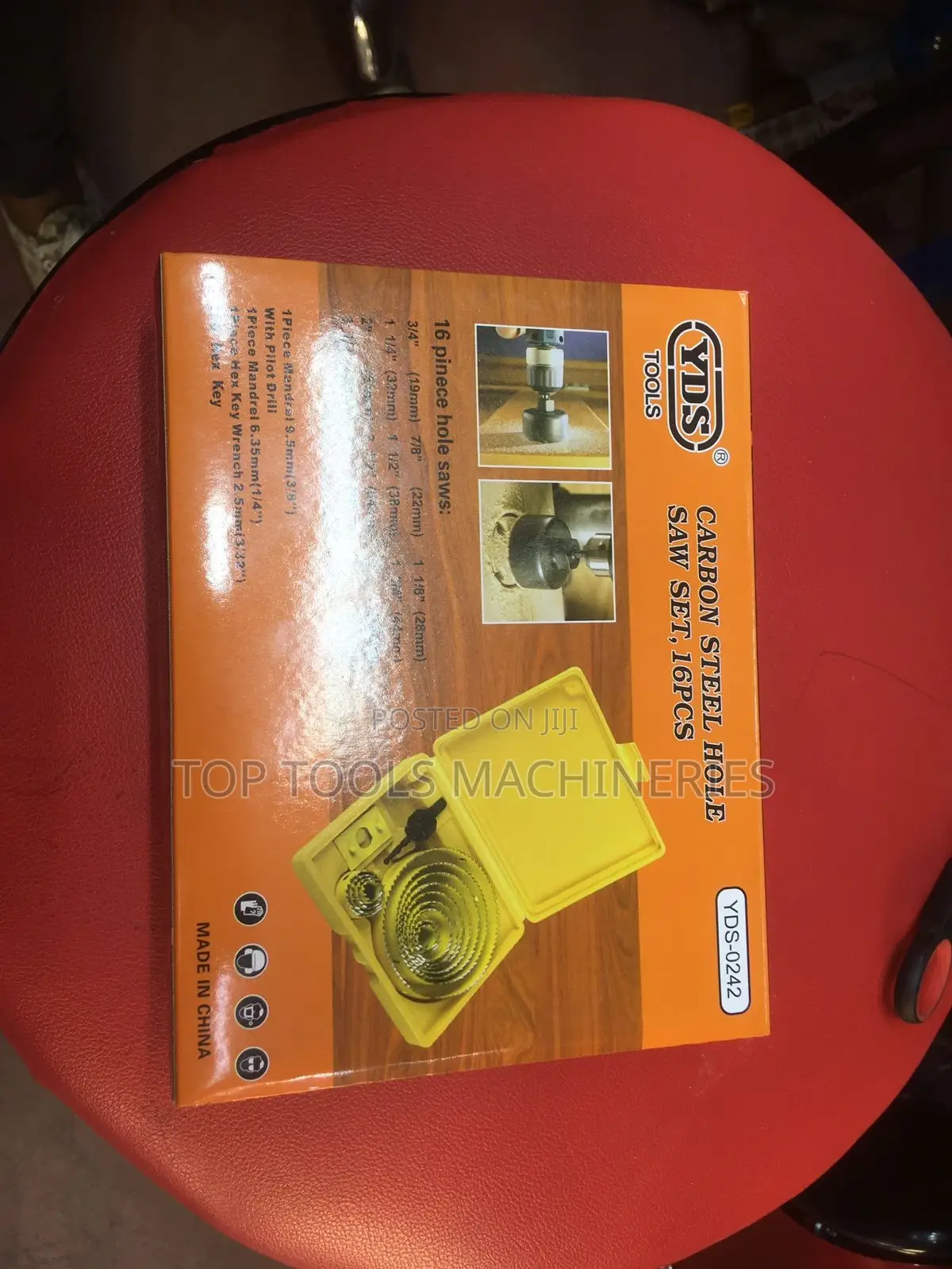 Yds Carbon Steel Hole Saw 16 Pcs