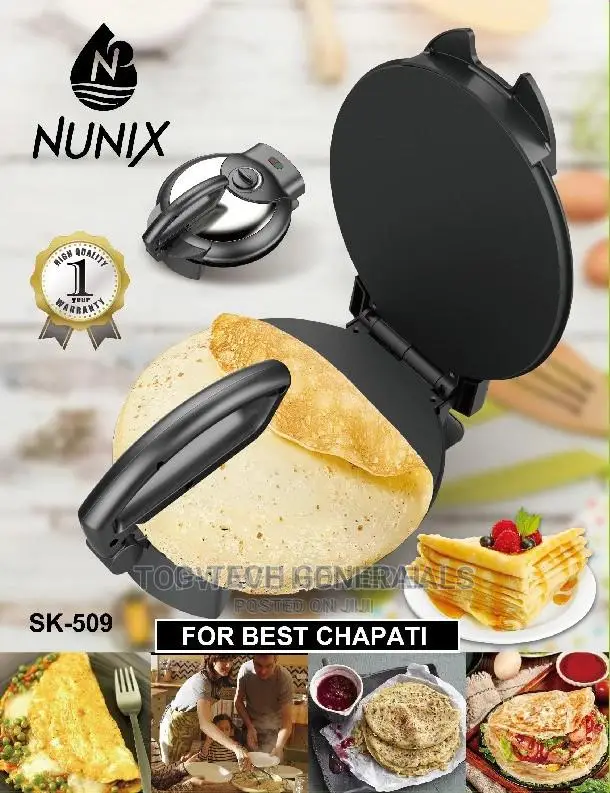 Nunix Modern Chapati/Roti Maker
