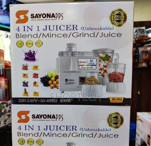 Sayona 4in1 Food Processor