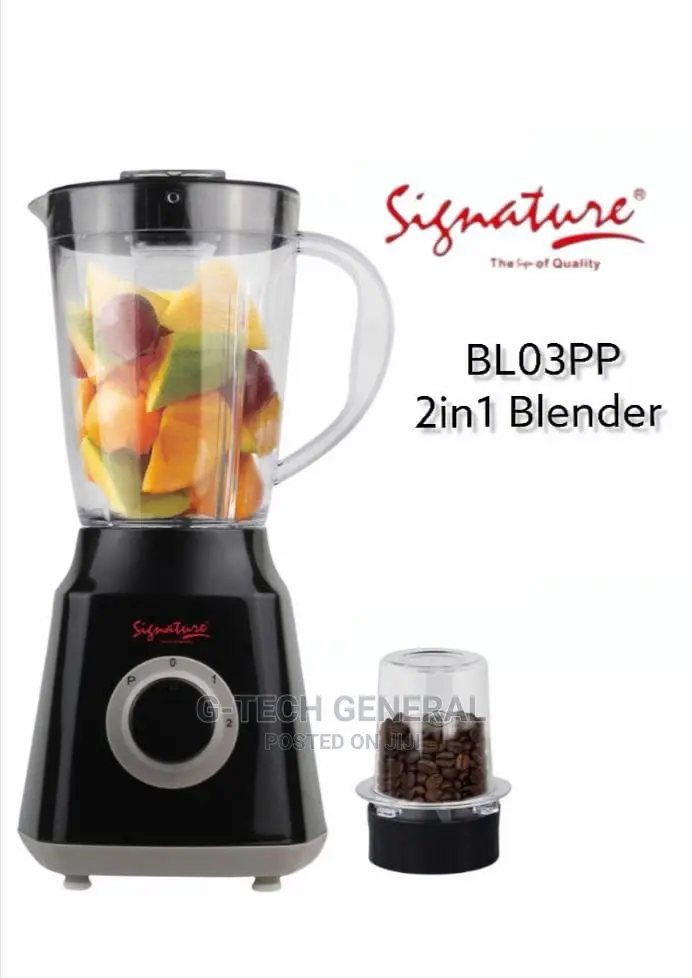 Signature Blender 2 in 1 With Grinder - 1.5 Litres