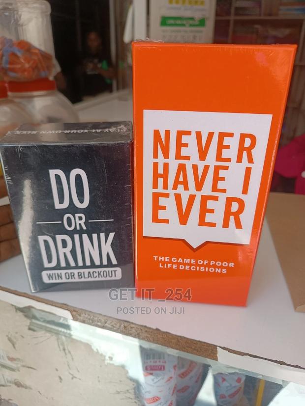 Never Have I Ever DO OR DRINK Card Games - main view