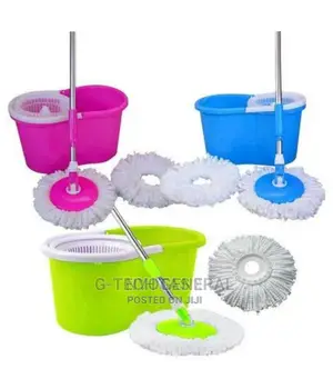 Generic Rotating 360 Spin Mopper and Bucket Set